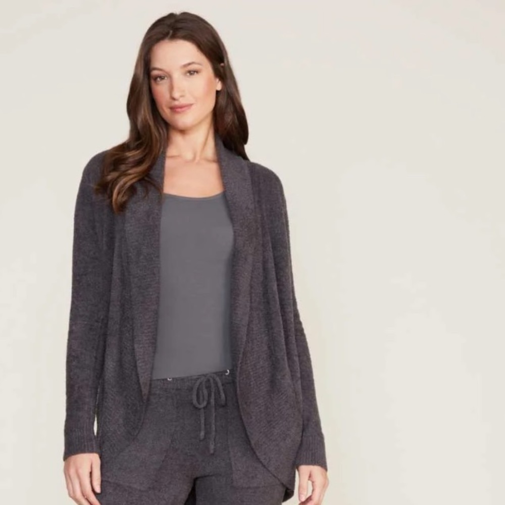 Barefoot Dreams Dark Grey Cardigan